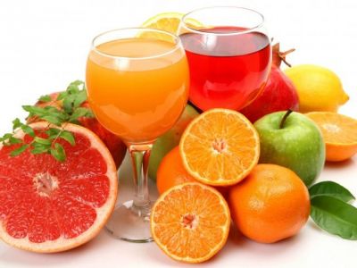 фрукты и соки